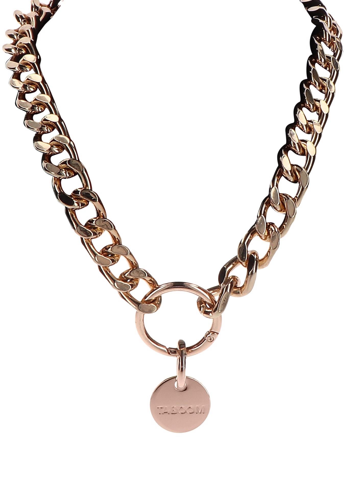 Zgardă și lesă Taboom Statement Rose Gold