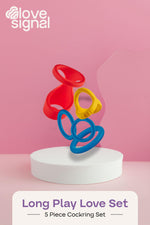 Inele din silicon Dream Toys Long Play Love Set