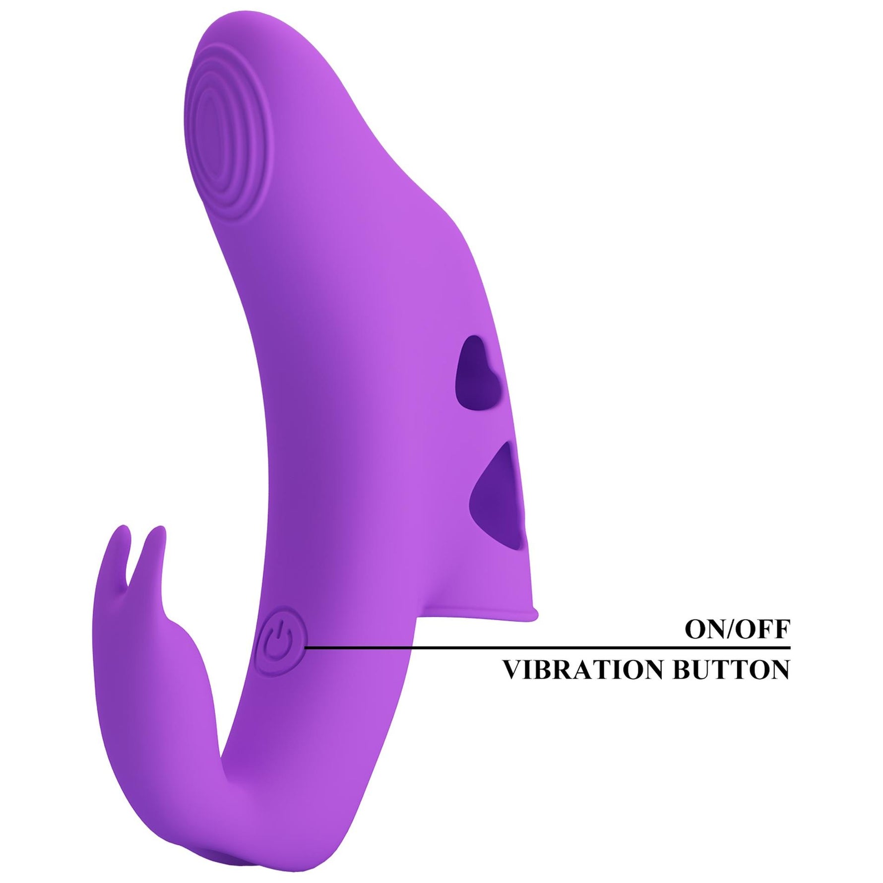Vibrator cu deget Yenna Honey Finger Pretty Love, 10 vibrații