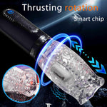 Masturbator drăguț Thrusting Rotation 360 Pro seria B