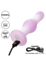 Dop anal vibrant din silicon Calexotics Lavender Haze, violet