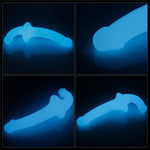 Dildo dublu strălucitor Lumino Play Lovetoy 27 cm