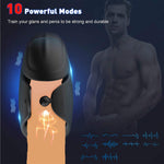 Vibrator pentru penis reglabil, portabil, din silicon USB, seria B