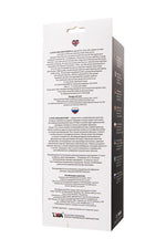 Pompă vibratoare pentru penis A-Toys, transparentă, neagră, 22,8 cm