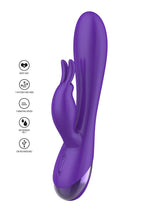 Vibrator Xocoon Unlimited Love Bunny Violet 19 cm