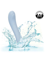 Vibrator Calexotics Azure Collection din silicon pentru punctul G, albastru