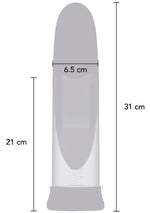 Pompă automată impermeabilă Hidden Desire Fusion X 30,5 cm