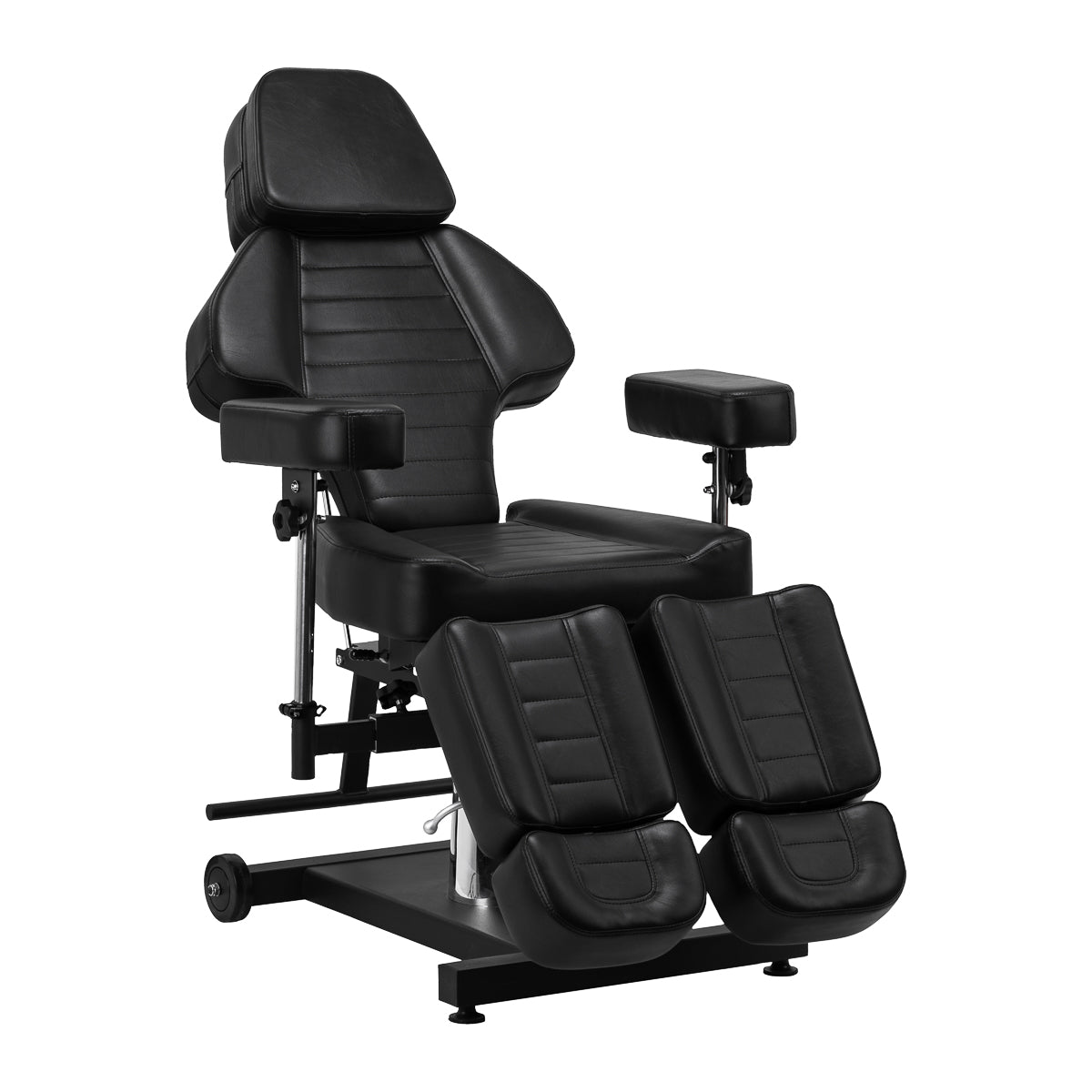 Scaun hidraulic pentru tatuaje Pro Ink 601A, negru