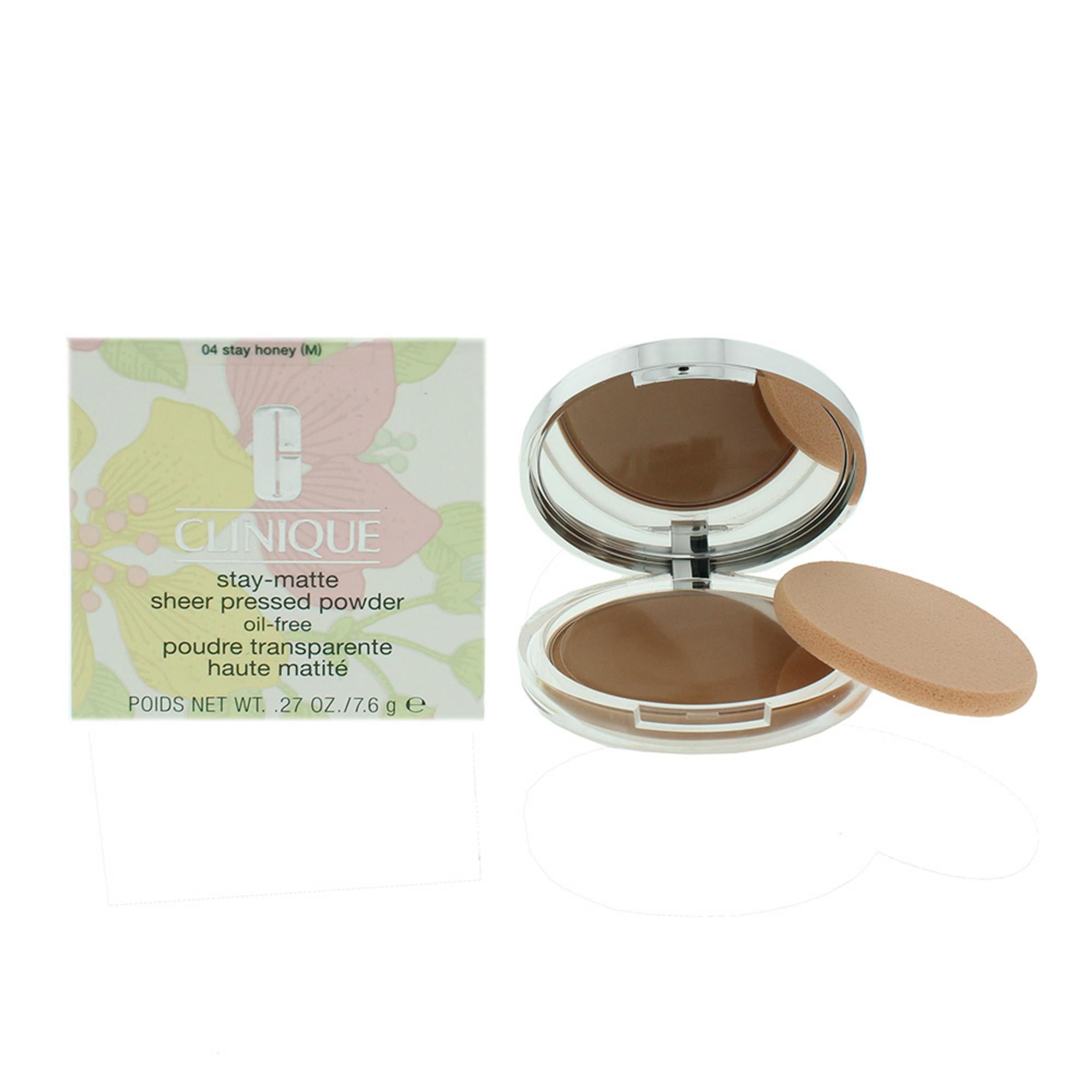 Clinique, Stay-Matte, Mat, Pudră compactă, 04, Rămâi, dragă, 7.6 g