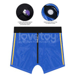 Pantaloni scurți Chic Strap-On (talie 81-89 cm) albaștri