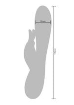 Vibrator Xocoon Unlimited Love Bunny Violet 19 cm