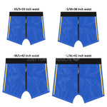 Pantaloni scurți Chic Strap-On (talie 81-89 cm) albaștri