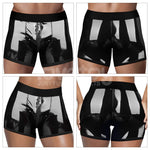Pantaloni scurți Chic Strap-On (talie 91-99 cm) Negri