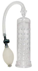 Pompă de penis You2Toys transparentă 19,5 cm