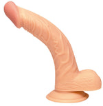 Dildo realist curbat NMC natural 19 cm