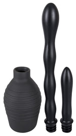 You2Toys Shower Me Duș Anal Negru PVC 23 cm 300 ml