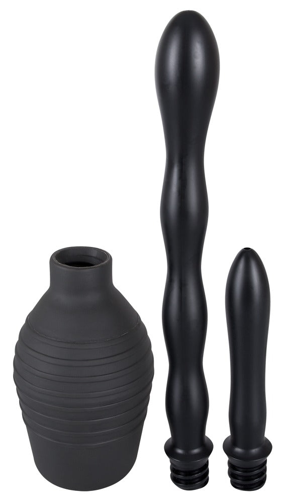 You2Toys Shower Me Duș Anal Negru PVC 23 cm 300 ml
