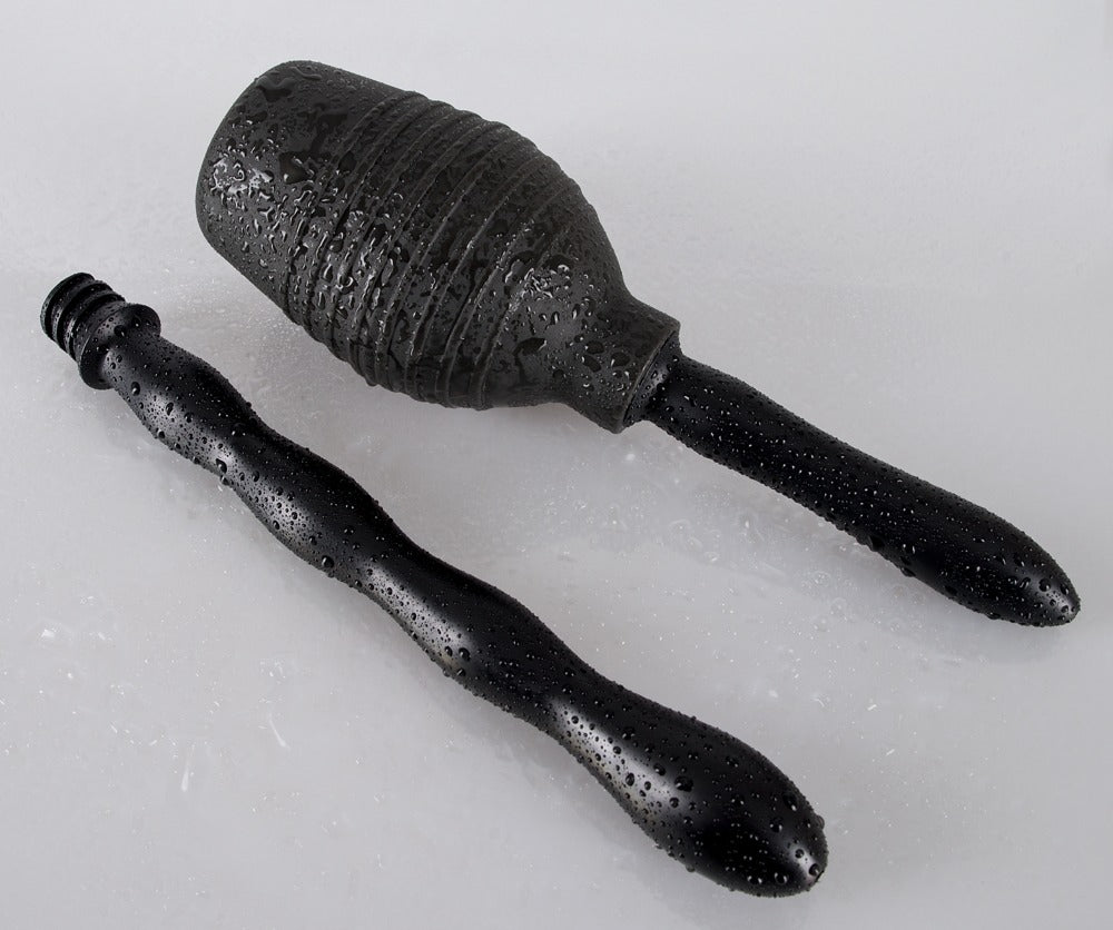 You2Toys Shower Me Duș Anal Negru PVC 23 cm 300 ml