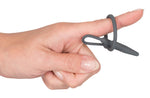 Plug de penis din silicon Penisplug cu inel pentru gland 6,3 cm
