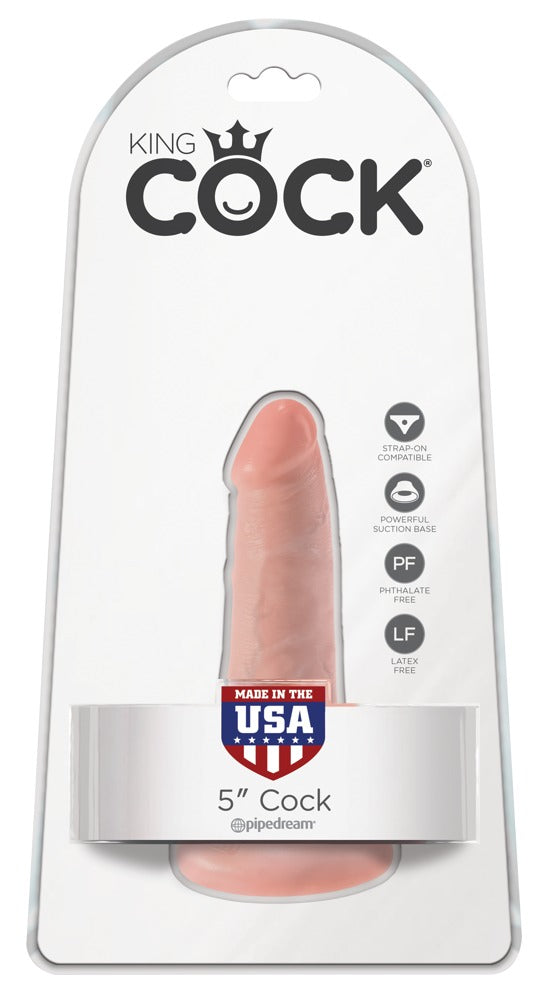 Dildo realist King Cock 12,7 cm cu ventuză