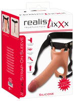 Proteză de penis Realistixxx din silicon 19,5 cm