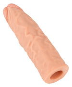 Extensor de penis Nature Skin Sensitive 20 cm cu extensie de 3 cm