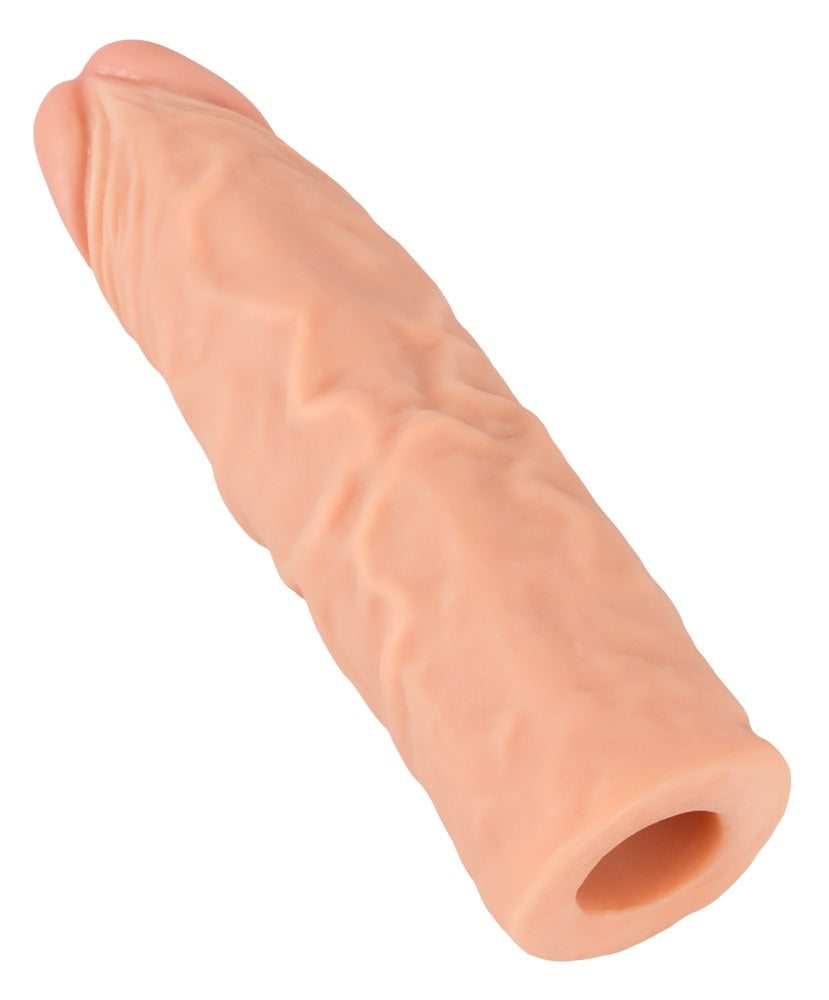 Extensor de penis Nature Skin Sensitive 20 cm cu extensie de 3 cm