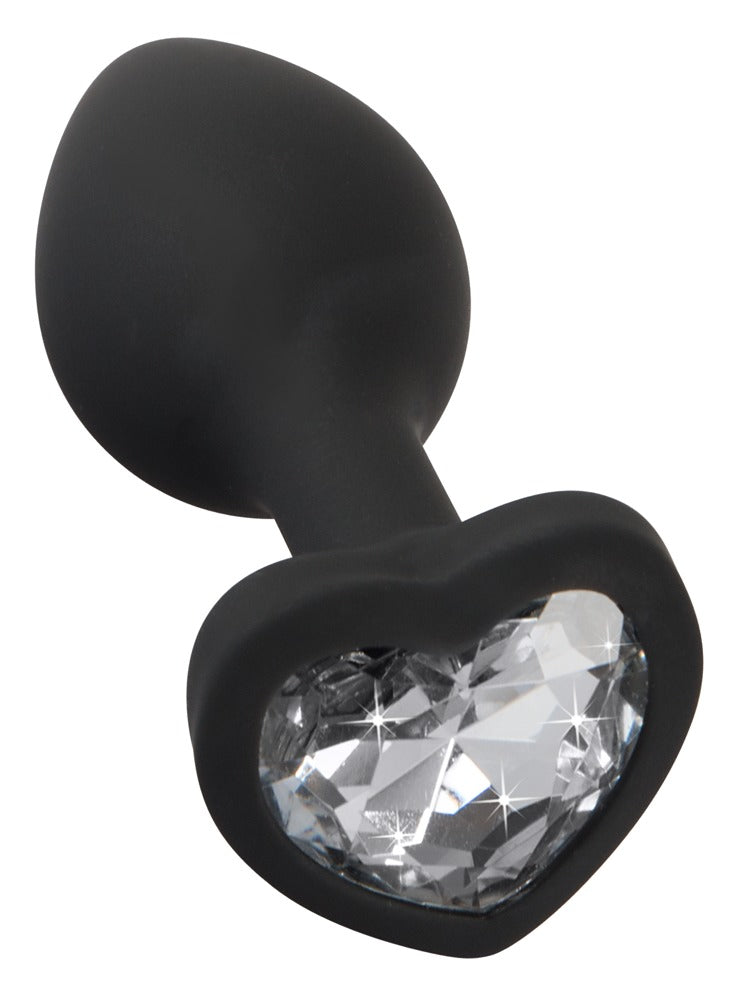 Dop anal din silicon cu inimă You2Toys 7,3 cm
