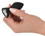 Dop anal din silicon cu inimă You2Toys 7,3 cm