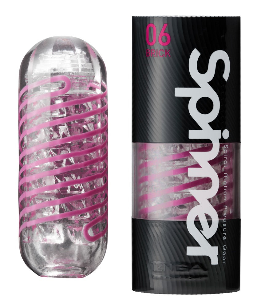Masturbator Tenga Spinner Shell Transparent 13 cm