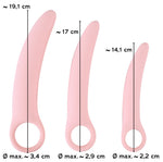 Set de 3 dildo-uri anale din silicon Sweet Smile