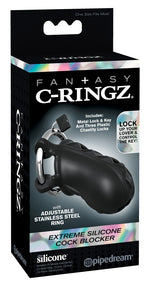 Cușcă pentru penis Fantasy C Ringz din silicon 9,5 cm