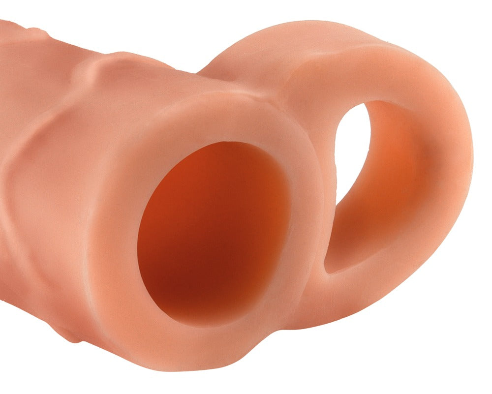 Inel extensibil pentru penis Fantasy X Tensions TPE 17,7 cm