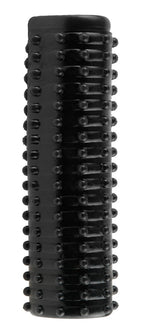 Manșon pentru penis Fantasy X Tensions Nubbing, închis la culoare, 13,9 cm