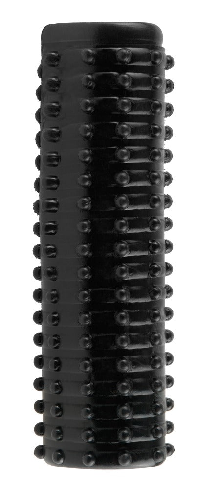Manșon pentru penis Fantasy X Tensions Nubbing, închis la culoare, 13,9 cm