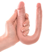Dildo dublu mic King Cock, 30 cm, PVC
