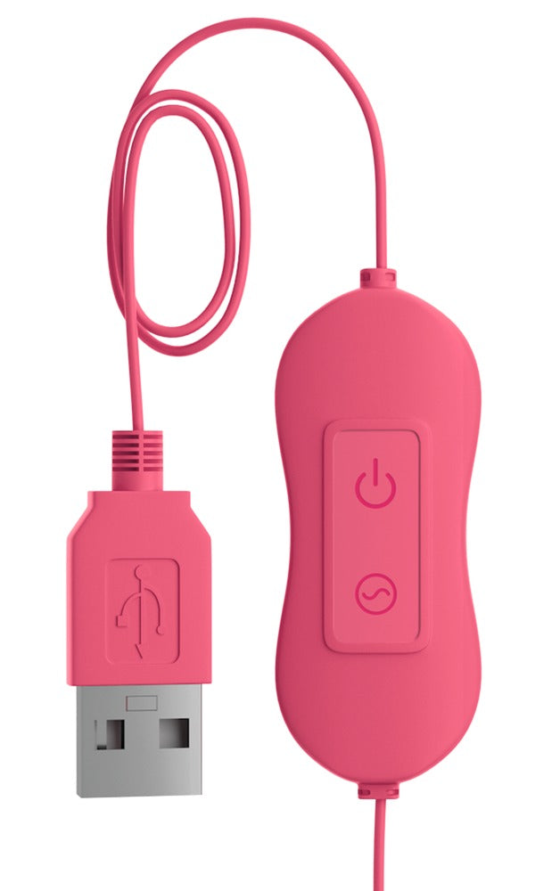 O, Doamne! Mini vibrator drăguț din silicon cu model iepuraș, 8 cm, 20 de moduri