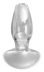 Plug anal din sticlă goală Anal Fantasy Elite 9,6 cm