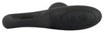 Bile anale vibratoare Black Velvets din silicon, 20 cm, USB