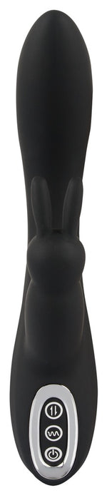 Vibrator triplu USB Sweet Smile Iepuraș 20,8 cm