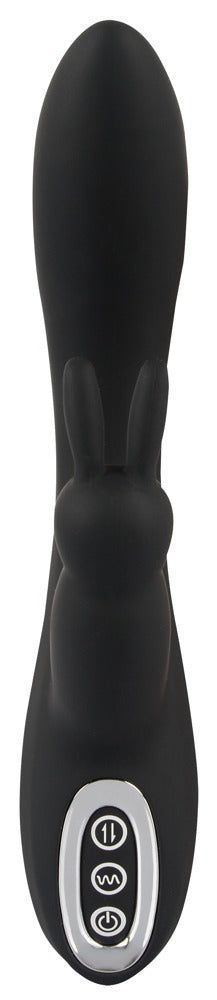 Vibrator triplu USB Sweet Smile Iepuraș 20,8 cm