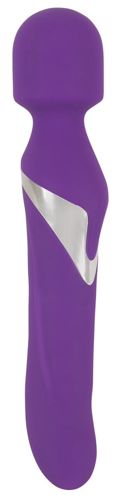 Vibrator Javida cu perlă USB din silicon, 24 cm