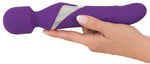 Vibrator Javida cu perlă USB din silicon, 24 cm