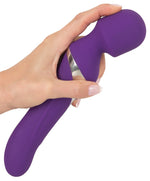 Vibrator Javida cu perlă USB din silicon, 24 cm