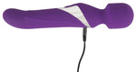 Vibrator Javida cu perlă USB din silicon, 24 cm