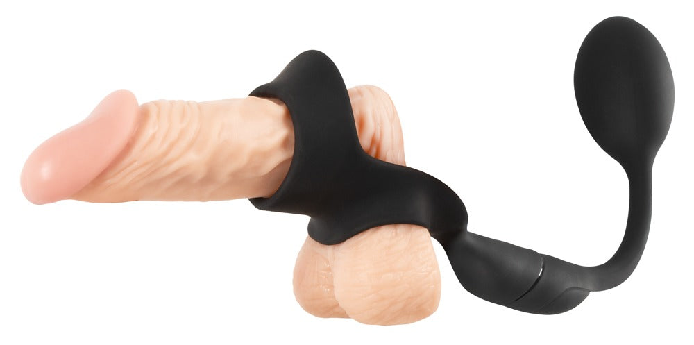 Inel vibrator anal Rebel cu telecomandă USB 33 cm