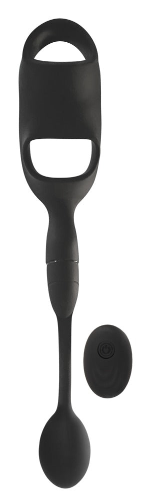 Inel vibrator anal Rebel cu telecomandă USB 33 cm