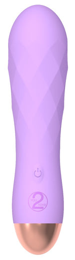 Vibrator Mini Silicon Cuties, Mov, USB, 12,5 cm
