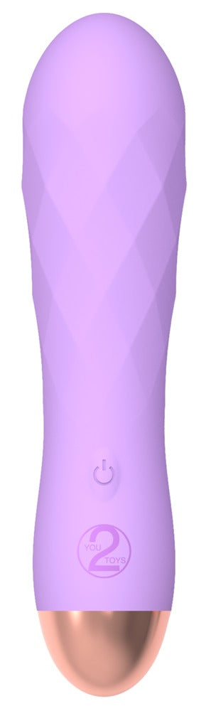 Vibrator Mini Silicon Cuties, Mov, USB, 12,5 cm
