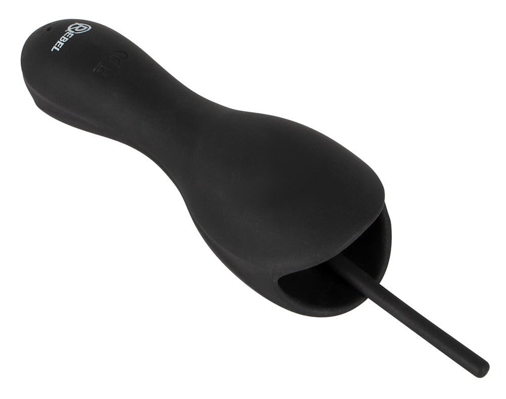 Masturbator Rebel Glans cu vibrații USB 14 cm